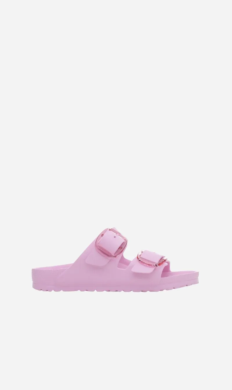 Birkenstock | Arizona Big Buckle EVA Narrow - Fondant Pink sold by Sisters & Co