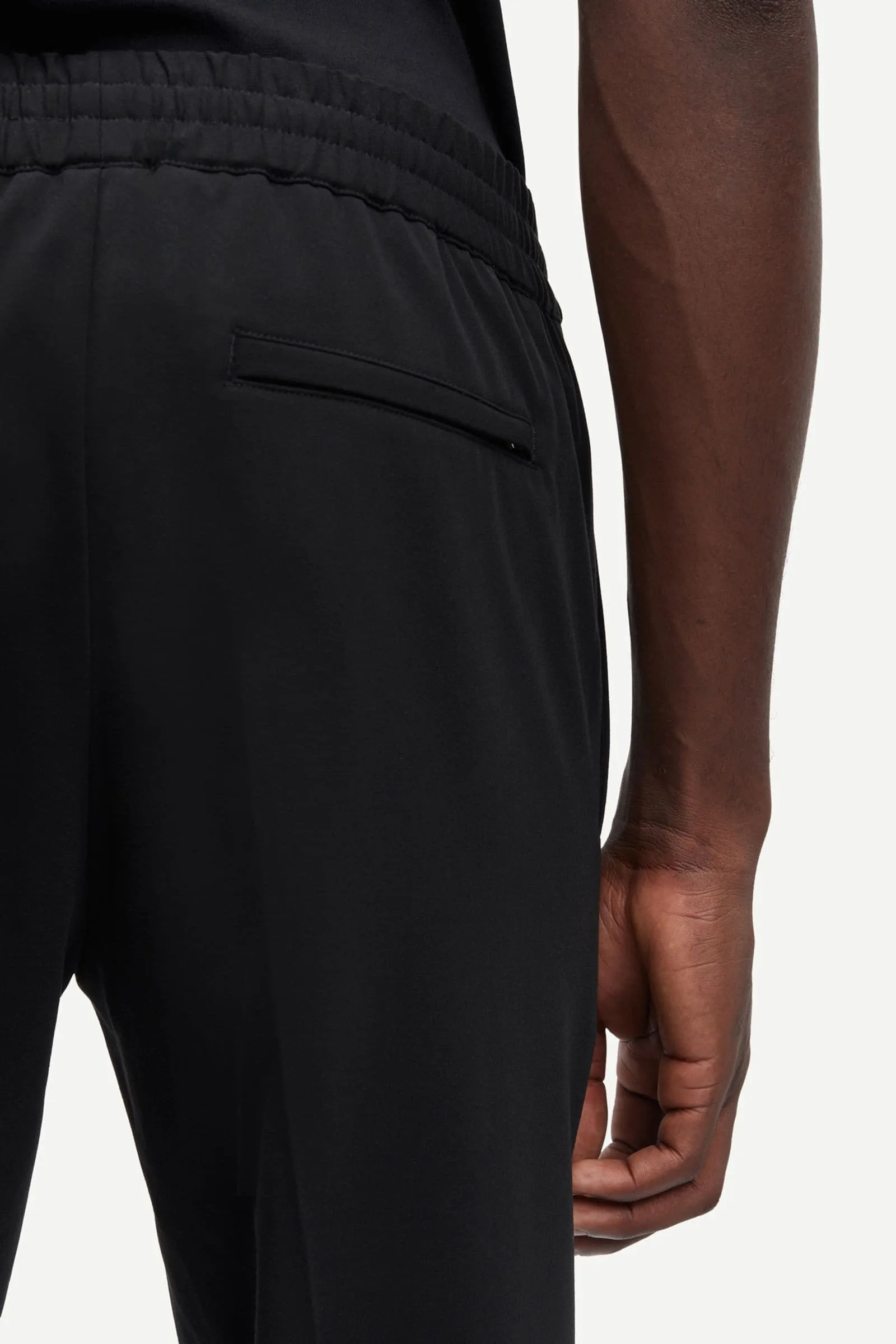 Samsoe Samsoe | Smithy Trousers - Black sold by Sisters & Co product image thumbnail 4