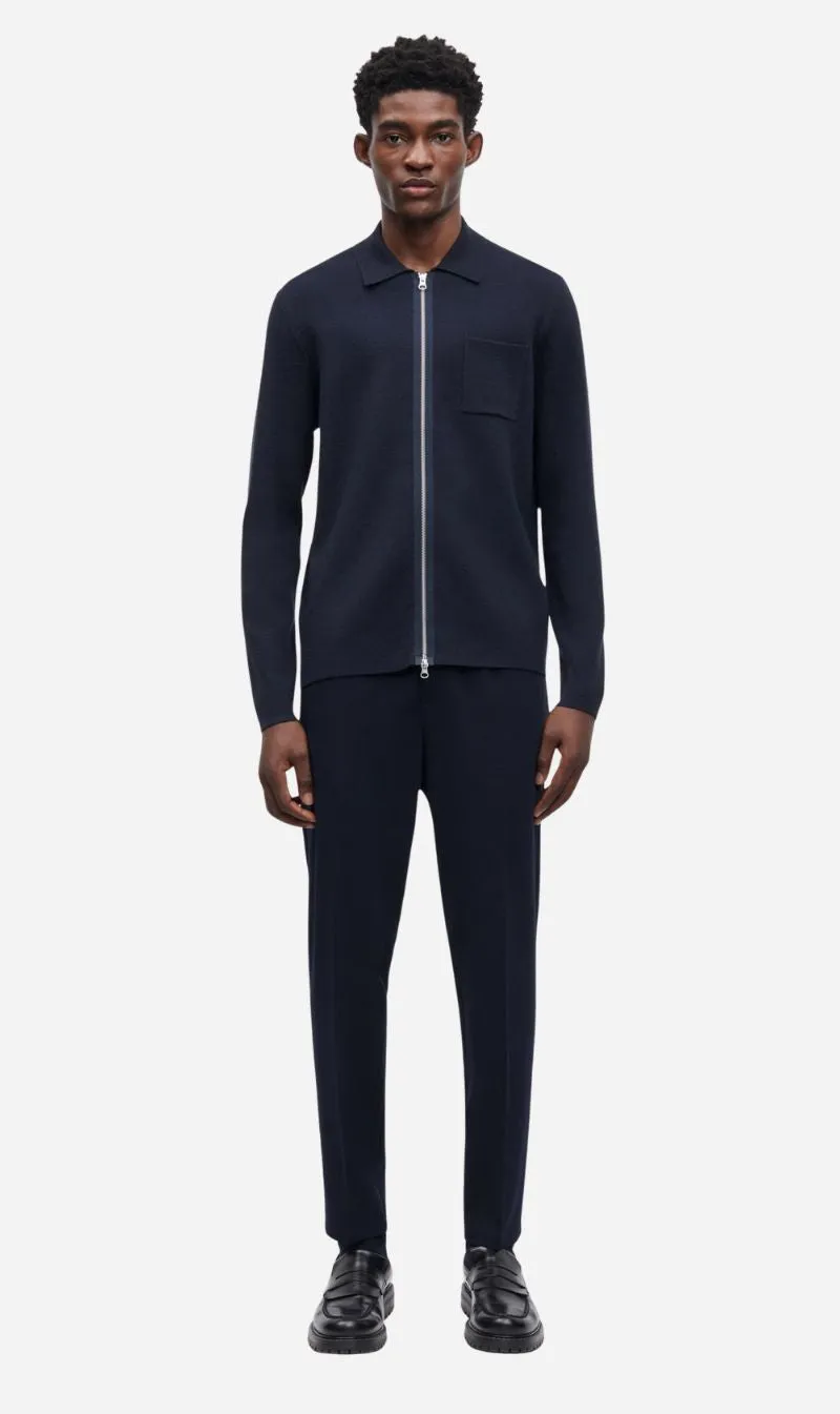 Samsoe Samsoe | Smithy Trousers - Night Sky sold by Sisters & Co