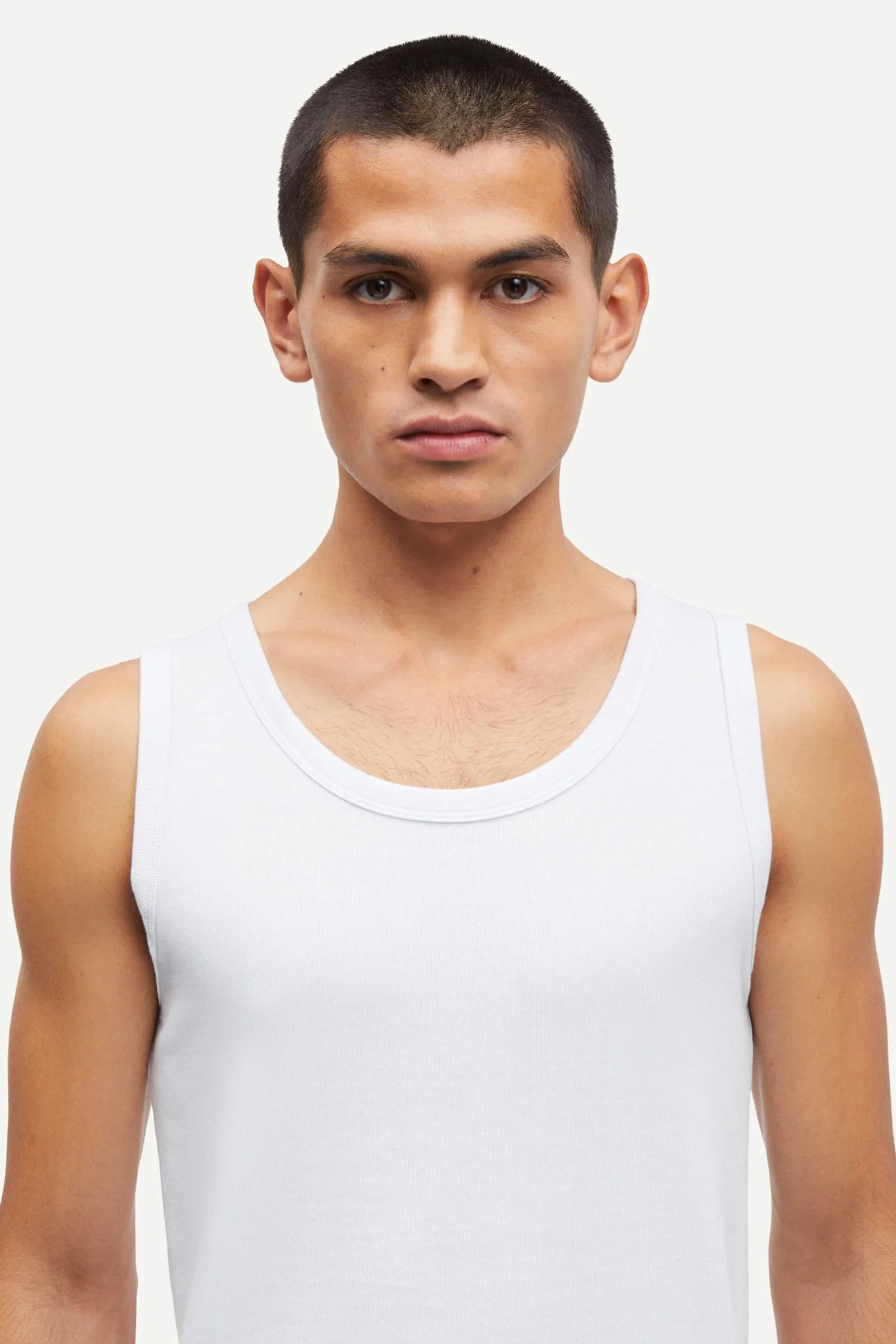 Samsoe Samsoe | Salars Tank Top - White sold by Sisters & Co product image thumbnail 4