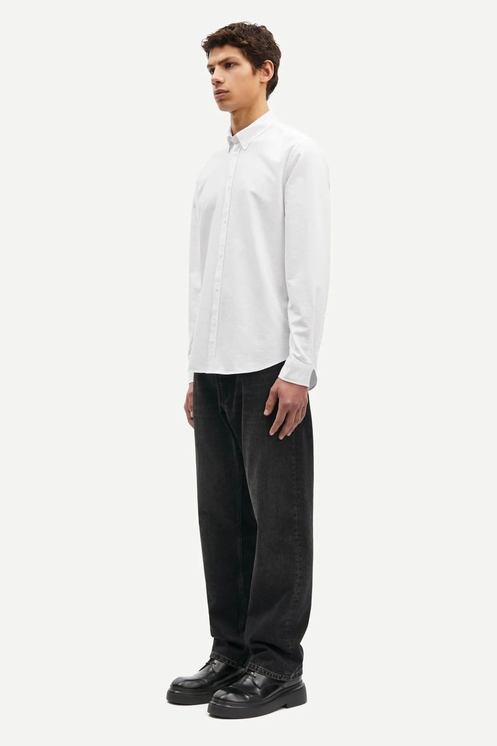 Samsoe Samsoe | Saliam BX Shirt - White sold by Sisters & Co product image thumbnail 2