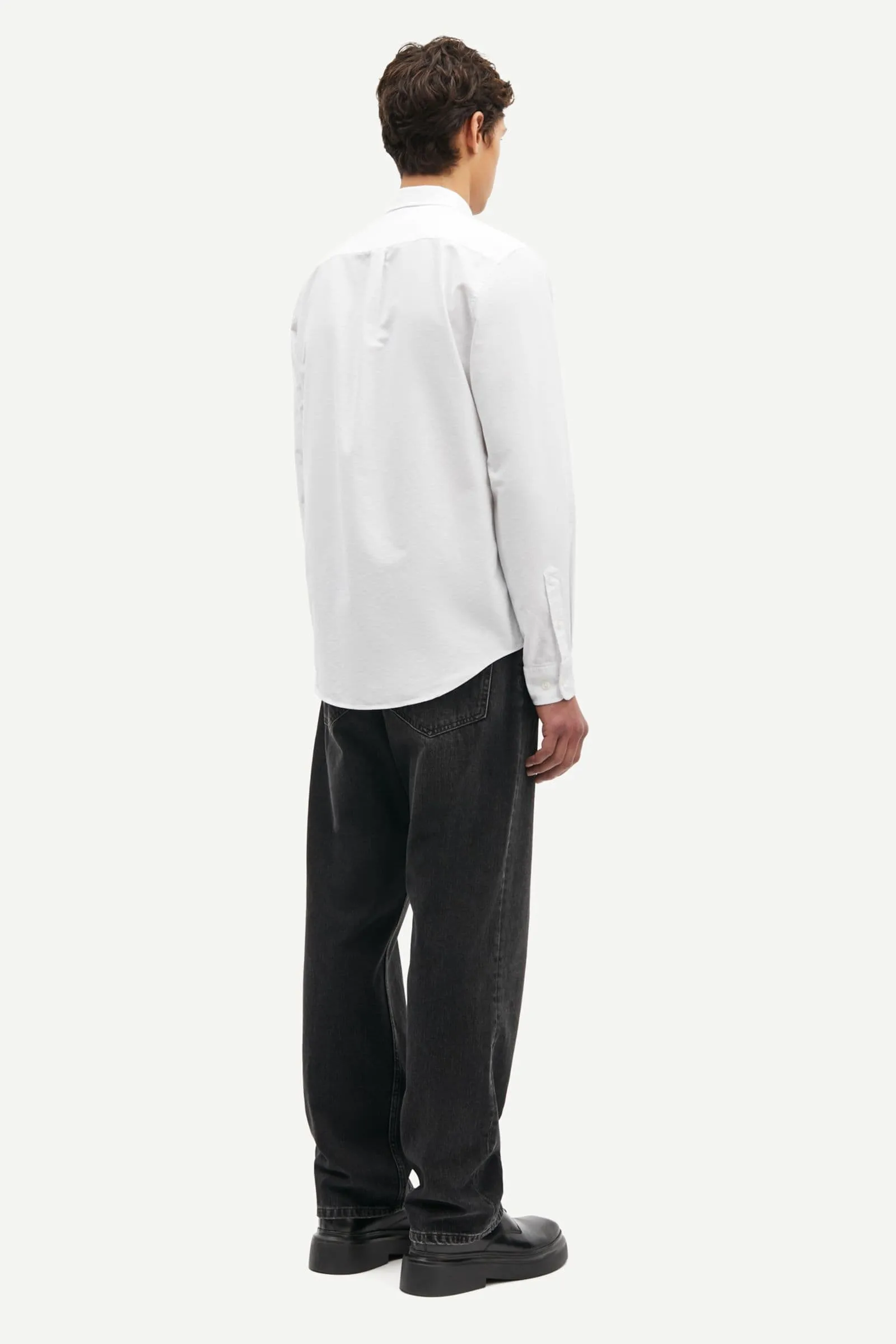 Samsoe Samsoe | Saliam BX Shirt - White sold by Sisters & Co product image thumbnail 3