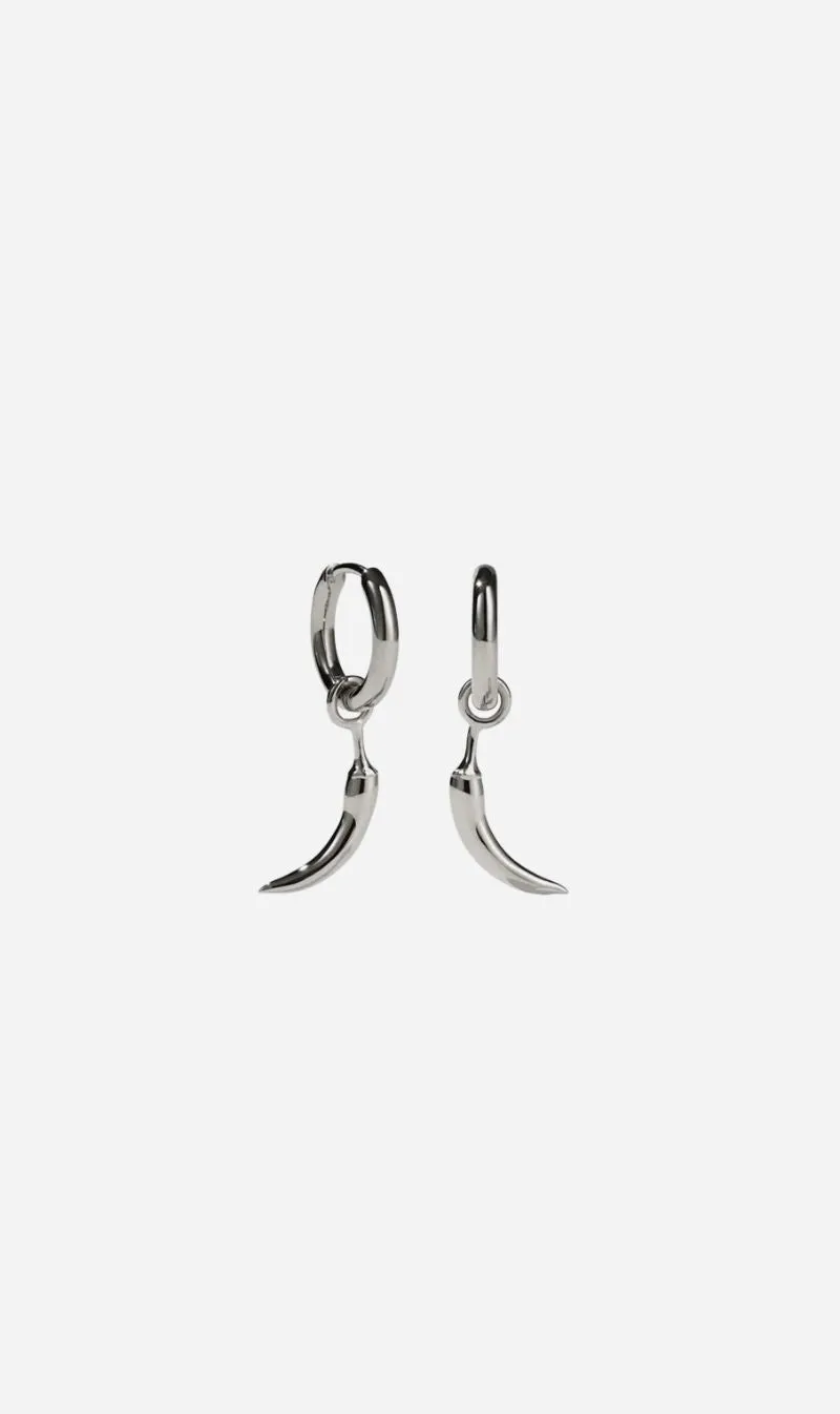 Meadowlark | Chilli Charm Earrings - Silver sold by Sisters & Co