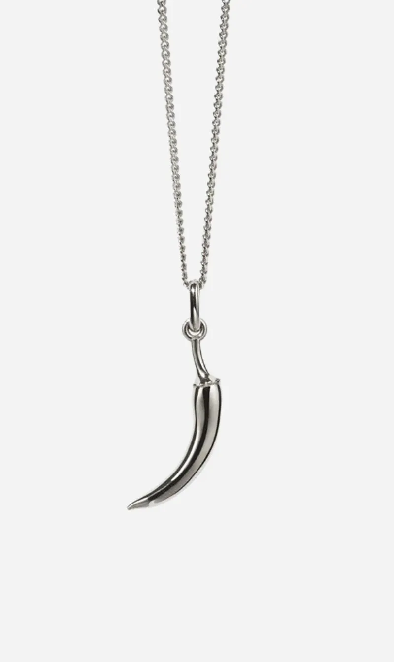 Meadowlark | Chilli Charm Necklace - Silver sold by Sisters & Co