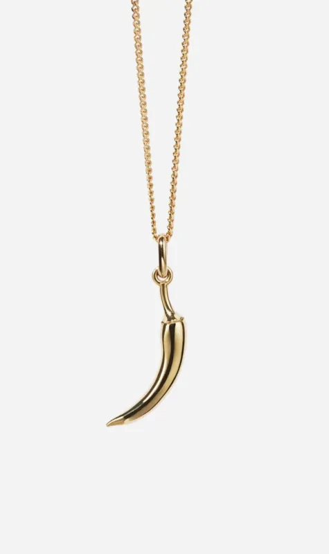 Meadowlark | Chilli Charm Necklace - Gold sold by Sister & Co