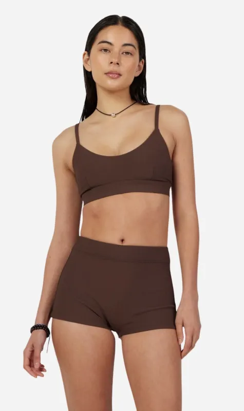 Dear Dylan | Swim Short - Umber Rib sold by Sister & Co