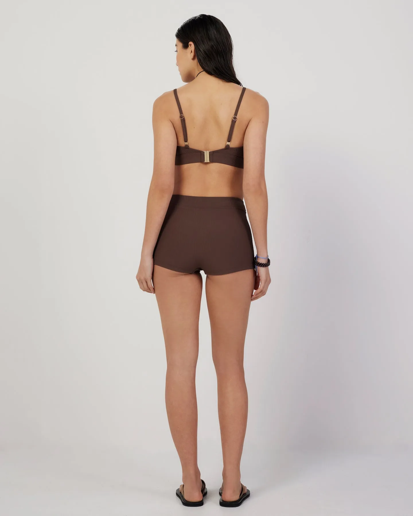 Dear Dylan | Swim Short - Umber Rib sold by Sisters & Co product image thumbnail 5