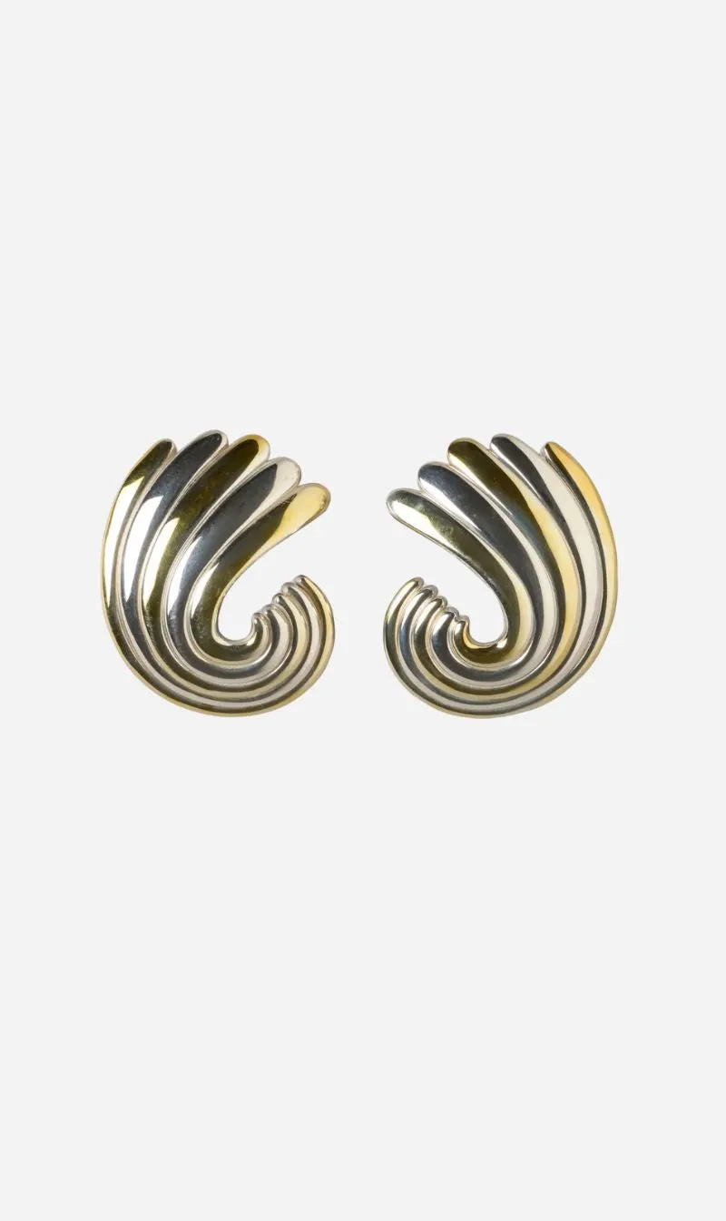 Jasmin Sparrow | Deco Earrings - Mixed Metal sold by Sisters & Co