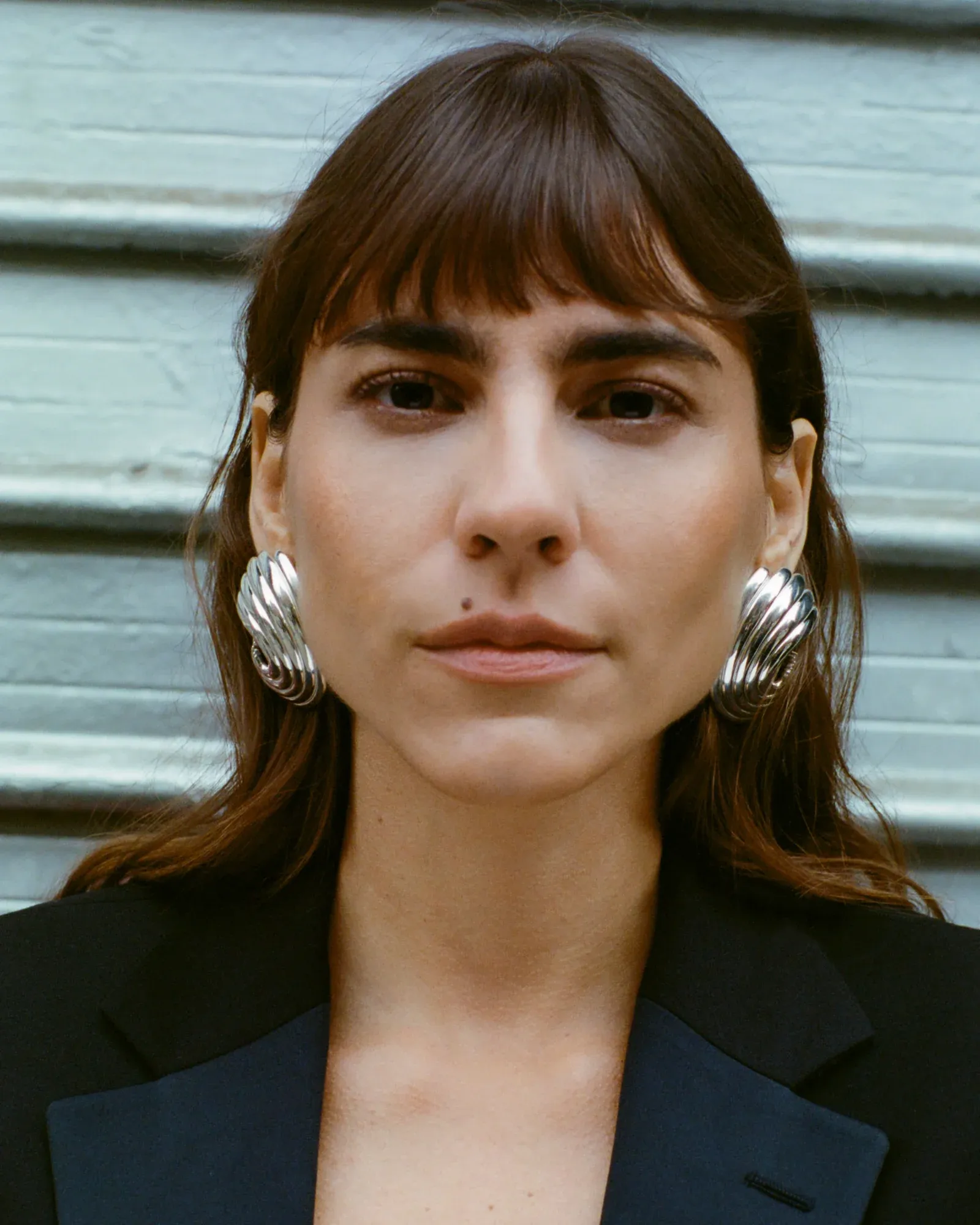 Jasmin Sparrow | Deco Earrings - Silver sold by Sisters & Co product image thumbnail 2
