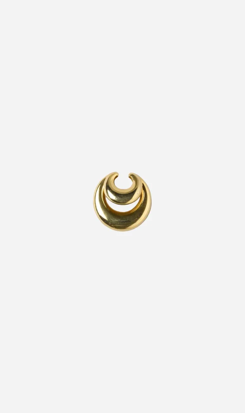 Jasmin Sparrow | Modernist Ear Cuff - Gold sold by Sisters & Co