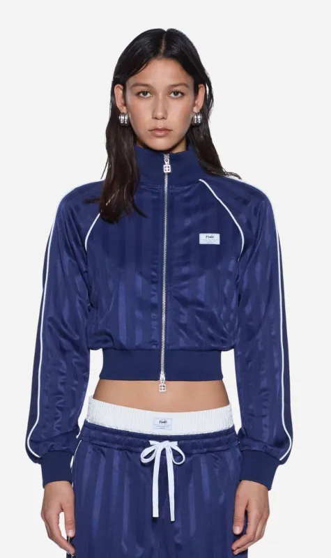 Ksubi | Cropped Traktop - Navy sold by Sisters & Co