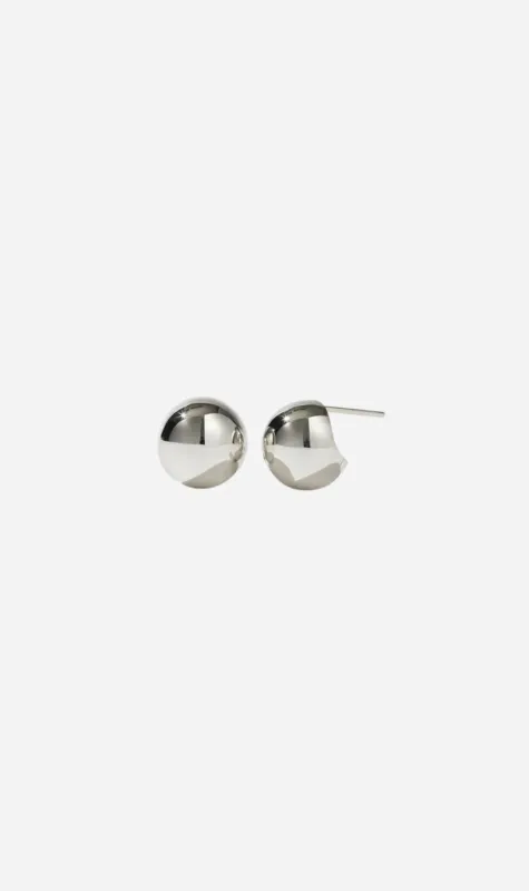 Meadowlark | Orb Earrings Small - Silver sold by Sister & Co