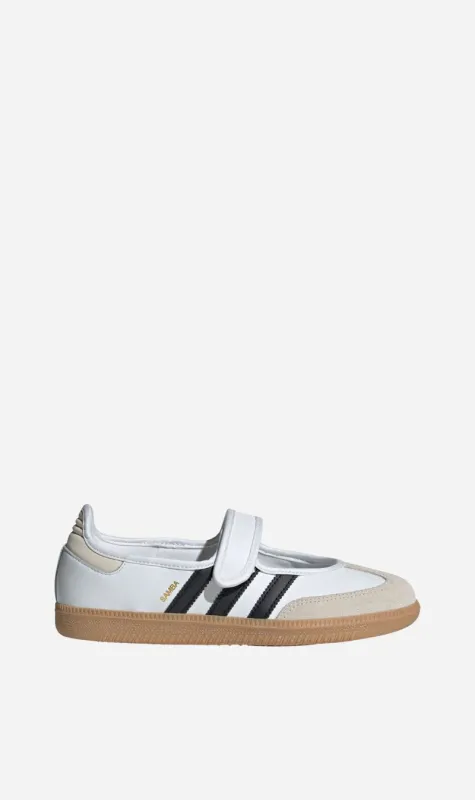 Adidas | Samba Jane - White/Alumin/Black sold by Sisters & Co