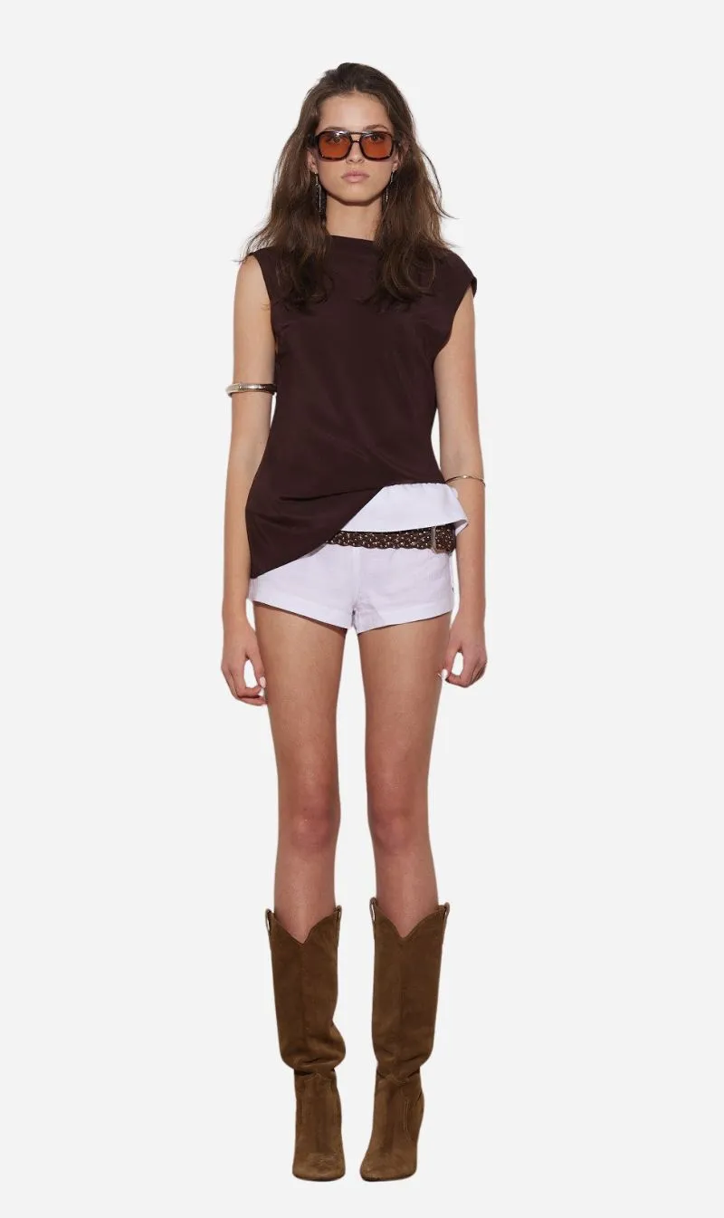 Knuefermann | Cangu Top - Port sold by Sisters & Co