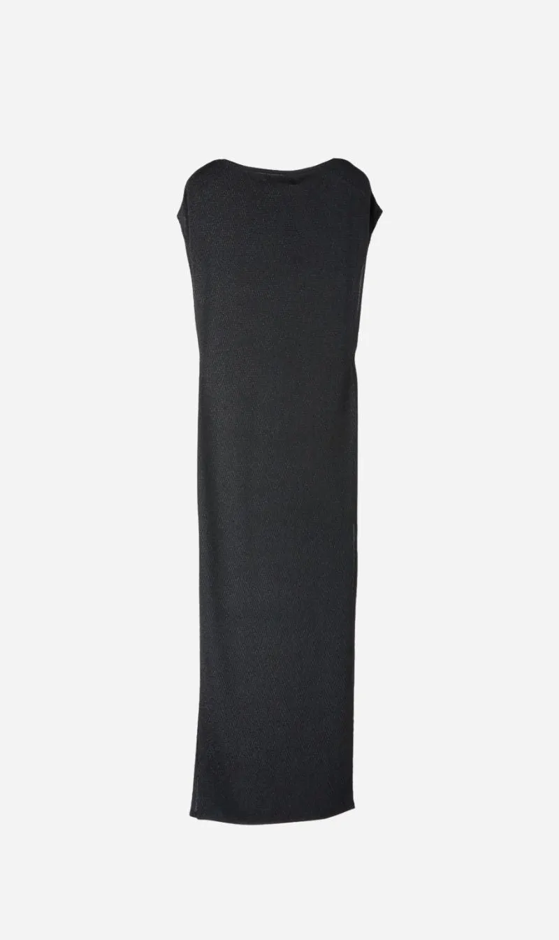 Knuefermann | Mykie Lurex Dress - Black Runway sold by Sisters & Co