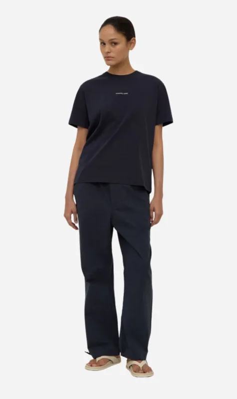 Assembly Label | Atelier Logo Tee - True Navy/White sold by Sister & Co