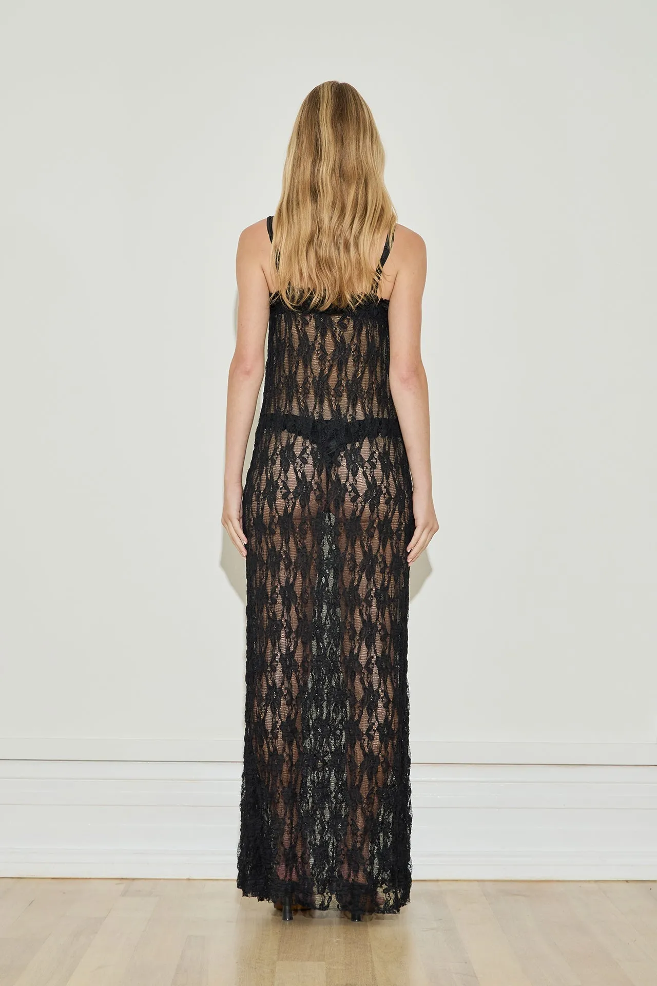 Maison Essentiele | Lace Maxi - Black sold by Sisters & Co product image thumbnail 4