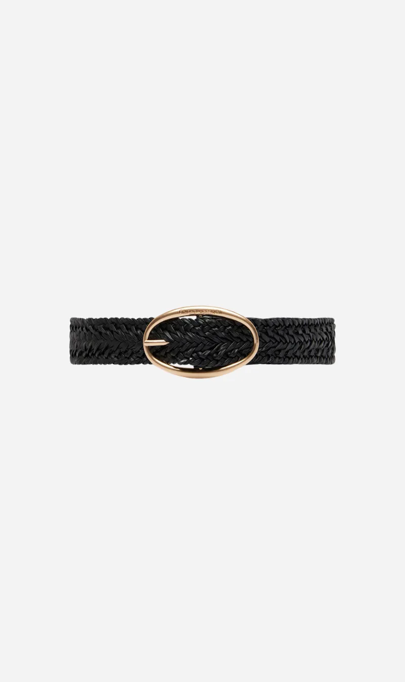 Vanessa Bruno | Ceinture 35Mm Belt - Black sold by Sister & Co