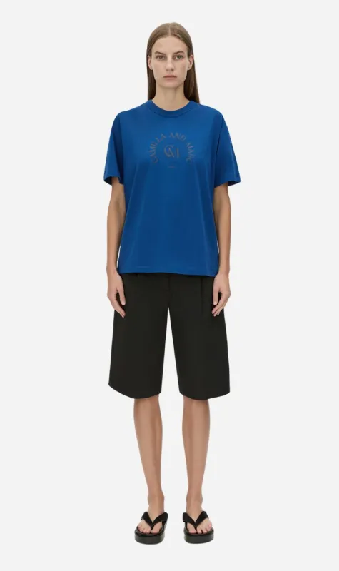 Camilla and Marc | Karine Graphic Tee - Royal Blue sold by Sisters & Co