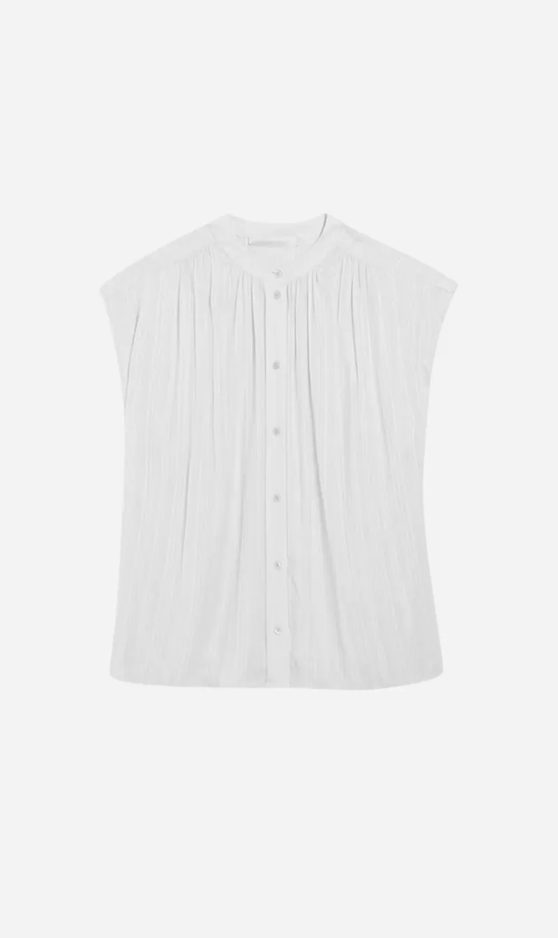 Vanessa Bruno | Clio Blouse - White sold by Sister & Co