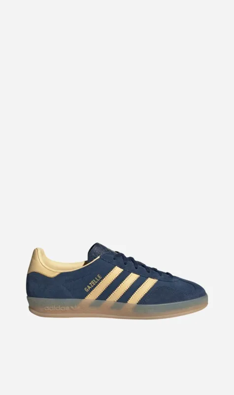 Adidas | Gazelle Indoor - Night Indigo / Orange Tint / Gum made by Adidas
