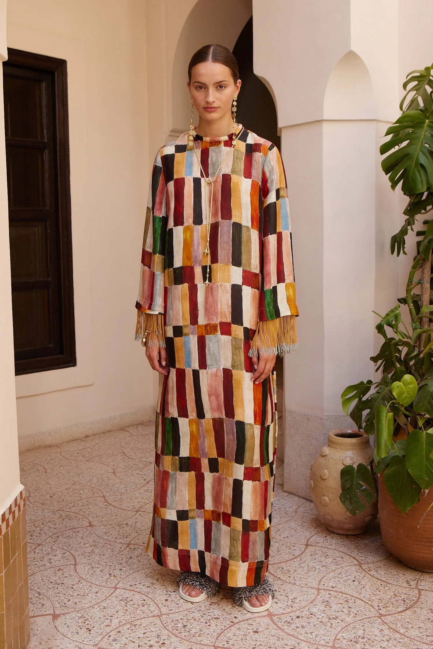 Alemais | Marjorelle Tunic Midi Dress - Multi sold by Sisters & Co product image thumbnail 2