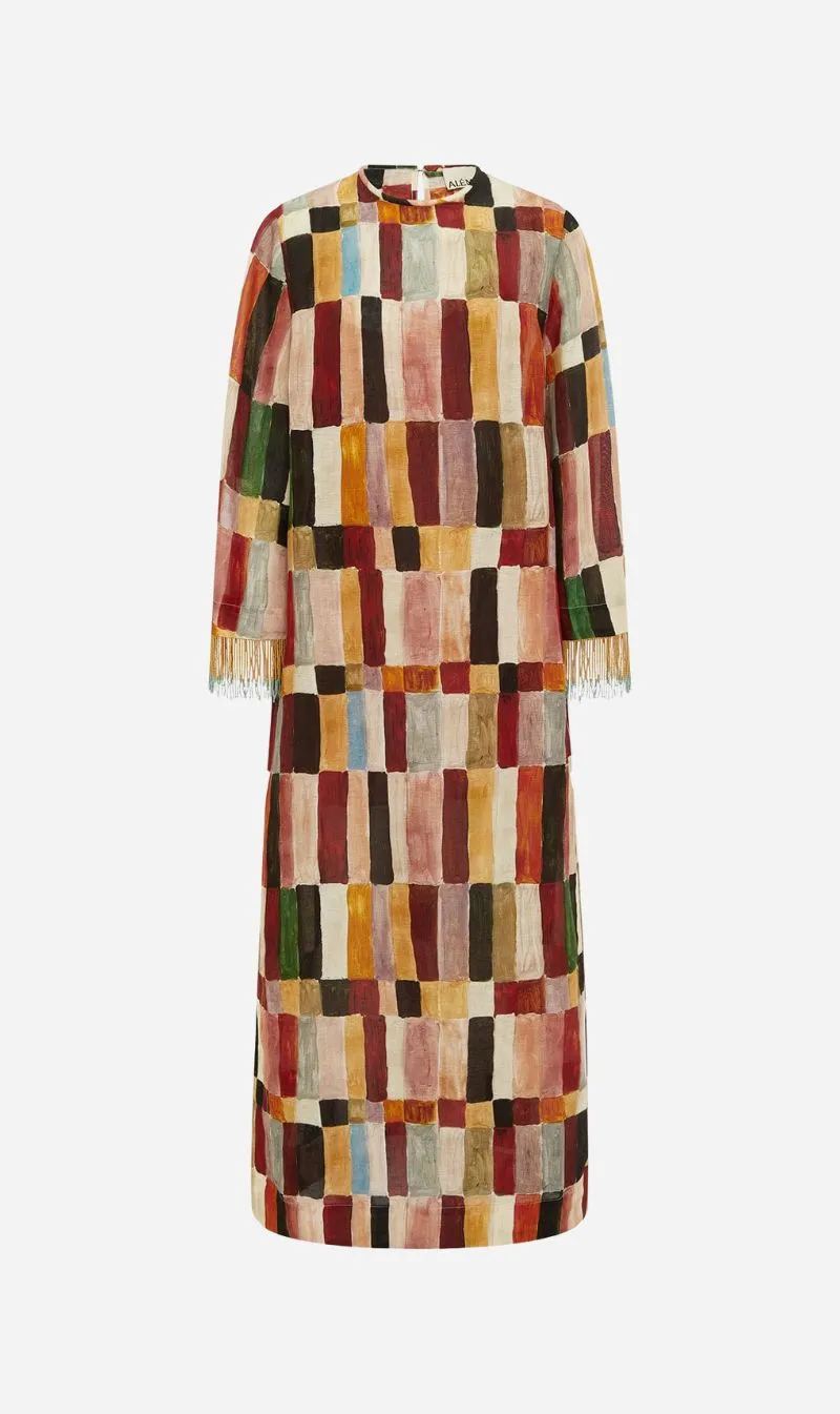 Alemais | Marjorelle Tunic Midi Dress - Multi sold by Sisters & Co