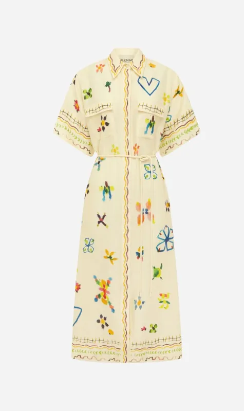 Alemais | Sidi Shirt Dress - Multi sold by Sisters & Co