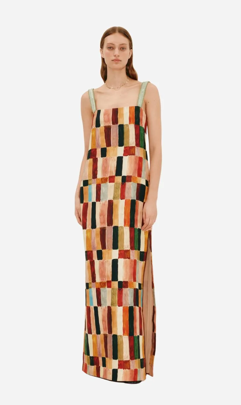 Alemais | Marjorelle Midi Dress - Multi sold by Sisters & Co