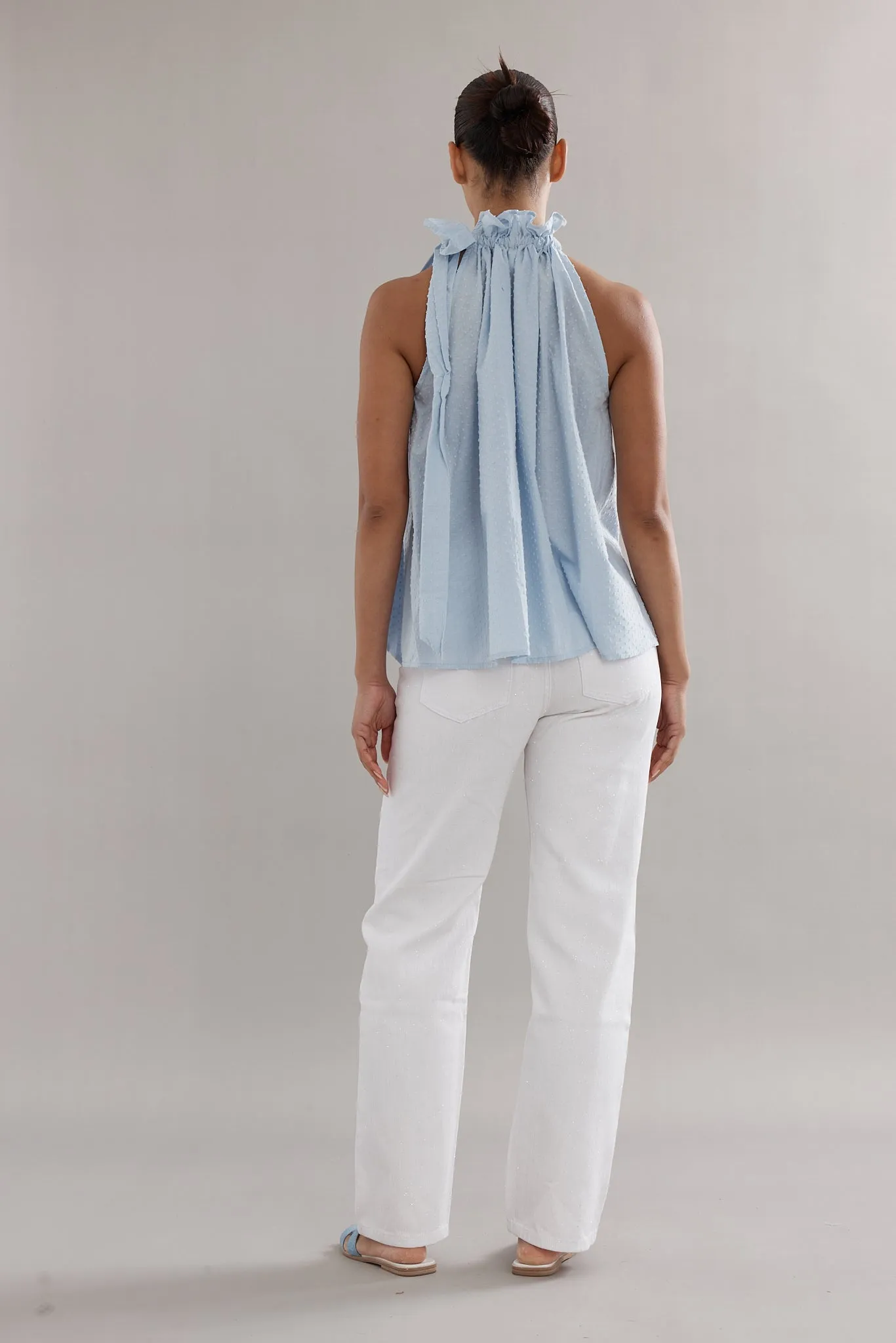 Caitlin Crisp | Margot Top - Blue sold by Sisters & Co product image thumbnail 4