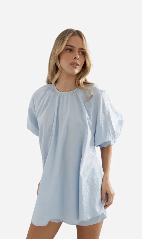 Caitlin Crisp | Horizon Top - Blue sold by Sisters & Co