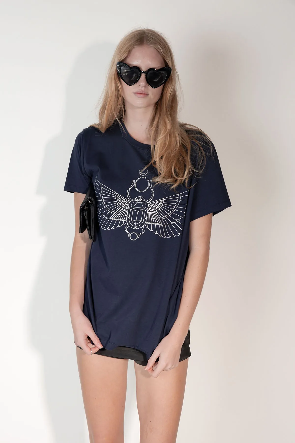 Knuefermann | Spirit Printed T - Dark Blue sold by Sisters & Co product image thumbnail 2