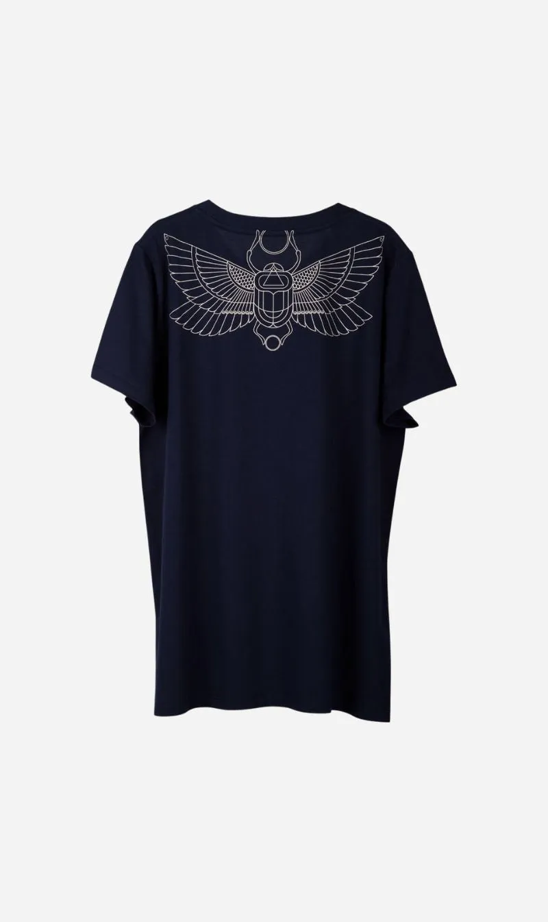 Knuefermann | Spirit Printed T - Dark Blue sold by Sisters & Co product image thumbnail 3