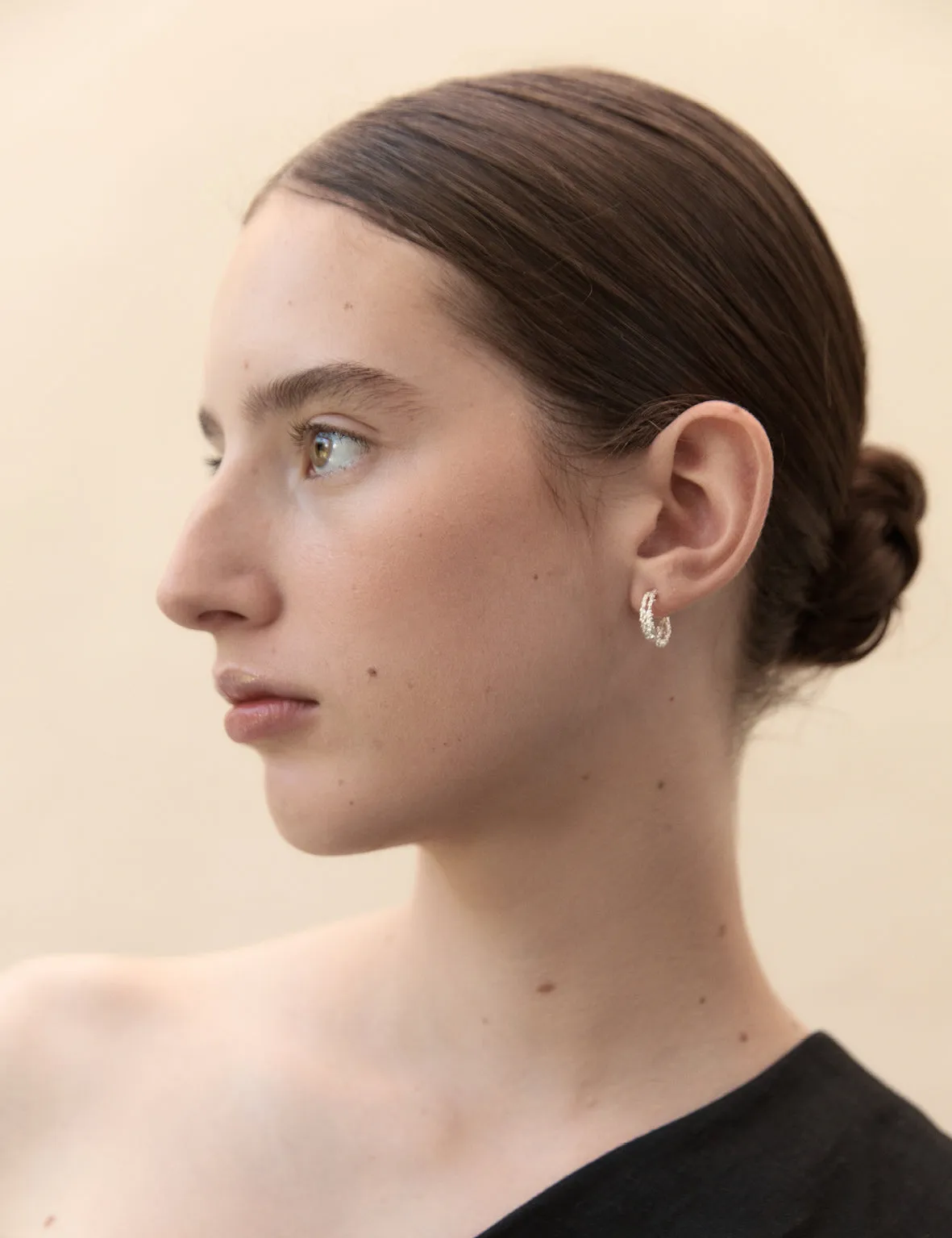 La Tribe | Double Ivy Hoop - Silver sold by Sisters & Co product image thumbnail 4