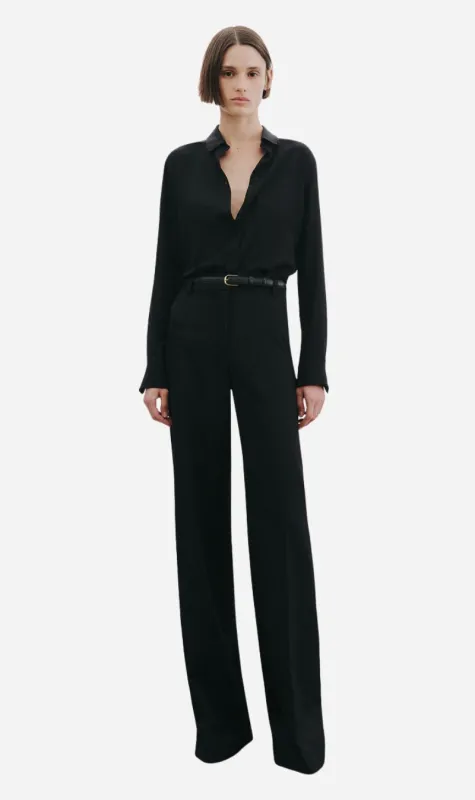 Nili Lotan | Rivers Pant - Black sold by Sisters & Co