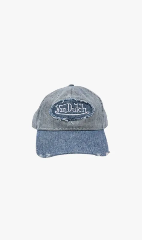 Von Dutch | Dad Cap - Denim Blue sold by Sisters & Co