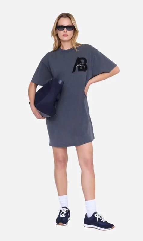 Anine Bing | Beth Mini Dress Anine Bing - Washed Black sold by Sisters & Co