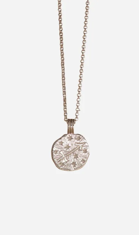 Zoe & Morgan | Sun In Sagittarius Necklace - Silver sold by Sisters & Co