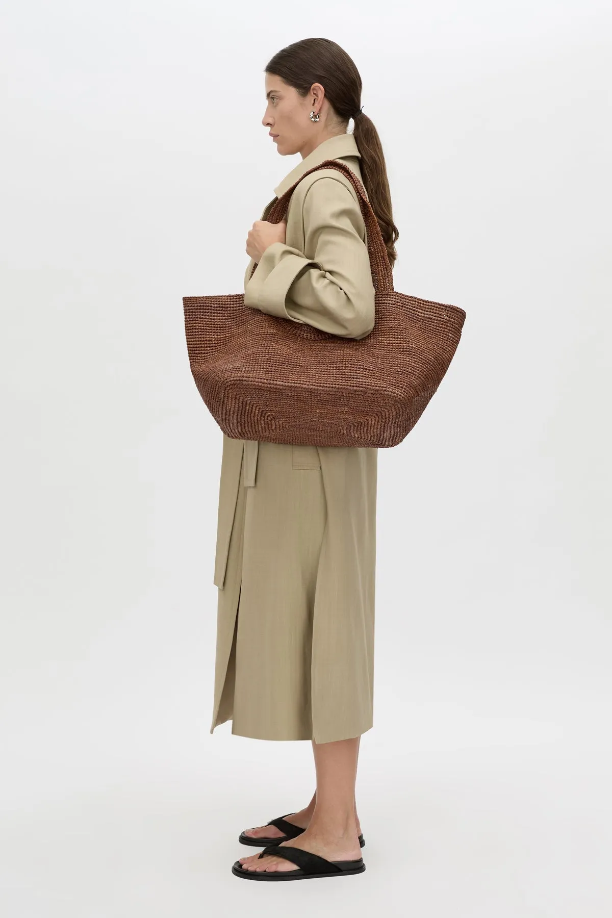 Camilla and Marc | Amir Tote - Chocolate sold by Sisters & Co product image thumbnail 4