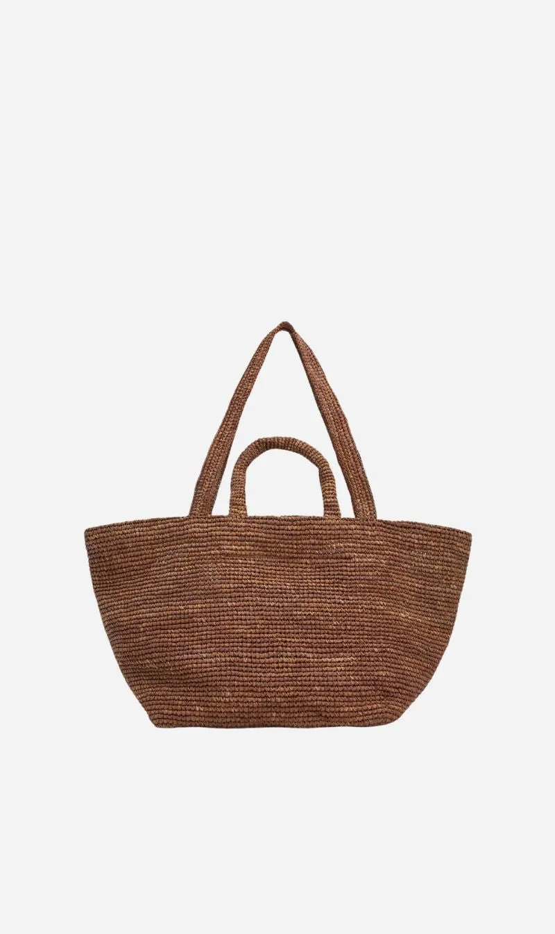 Camilla and Marc | Amir Tote - Chocolate sold by Sisters & Co