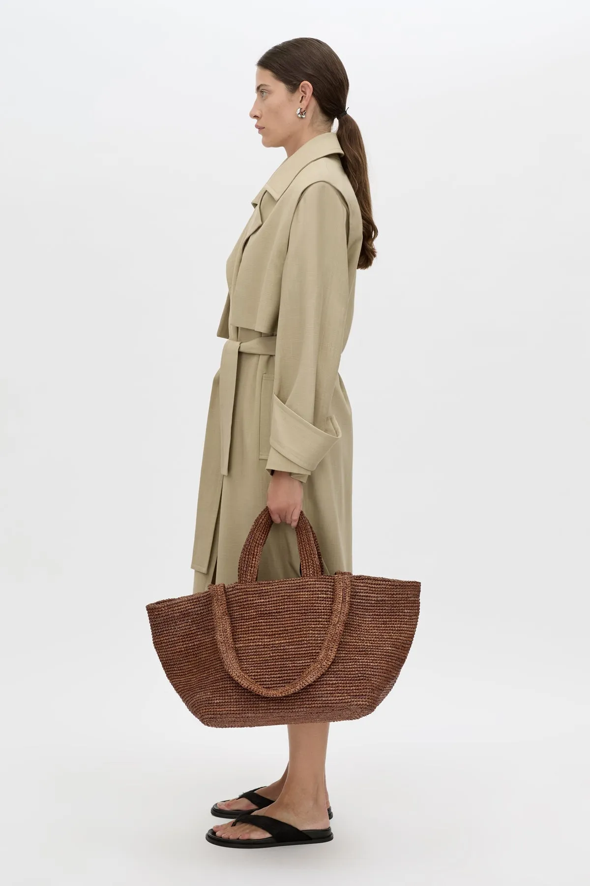 Camilla and Marc | Amir Tote - Chocolate sold by Sisters & Co product image thumbnail 2