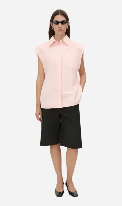 Camilla and Marc | Milo Sleeveless Shirt - Pink Salt sold by Sisters & Co