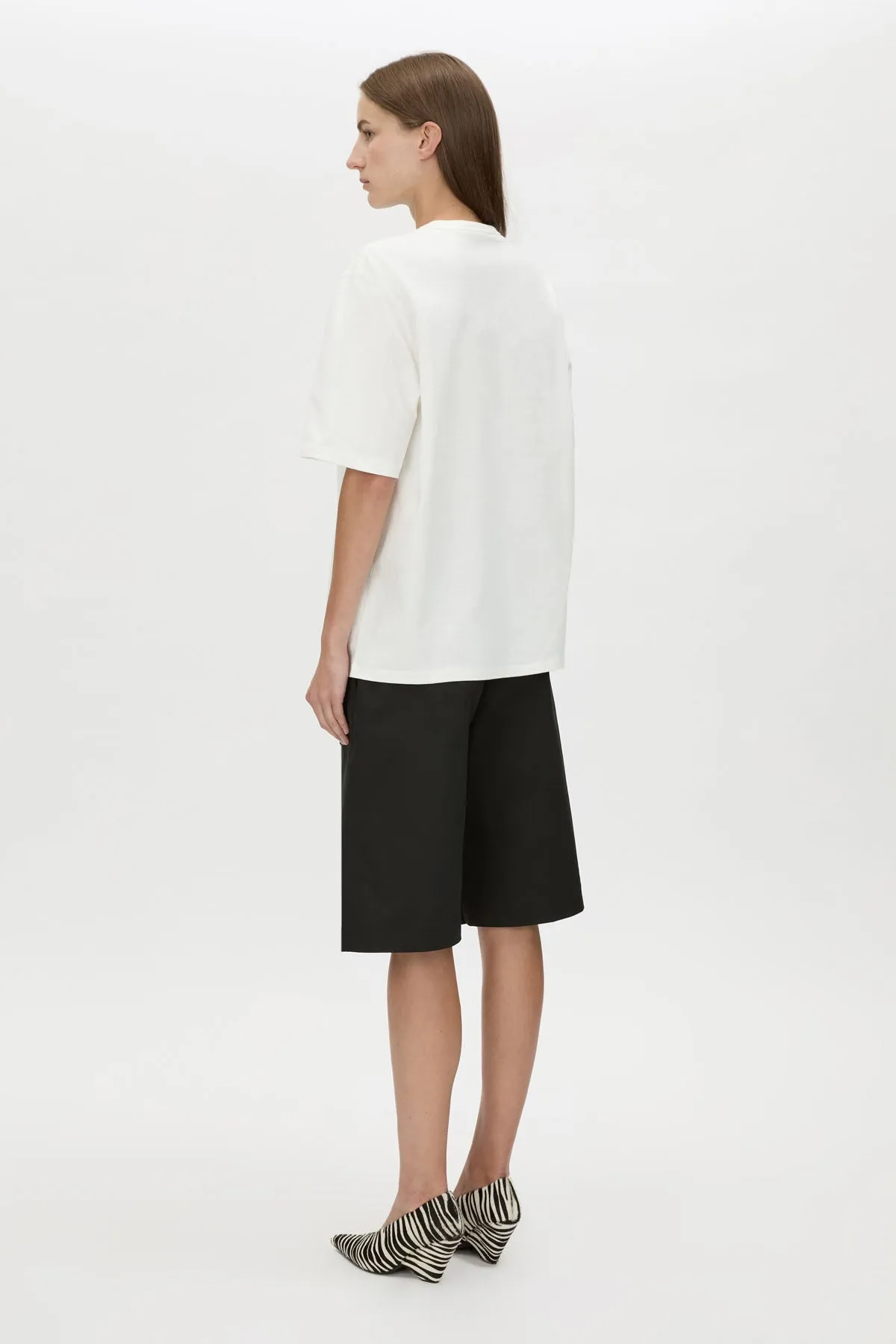 Camilla and Marc | Patina Monogram Tee - Soft White sold by Sisters & Co product image thumbnail 4