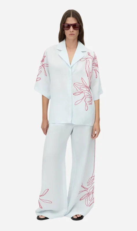 Camilla and Marc | Eviva Shirt - Ice Blue sold by Sisters & Co