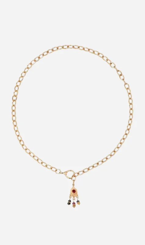 Tityaravy | Padma Chain Necklace sold by Sisters & Co