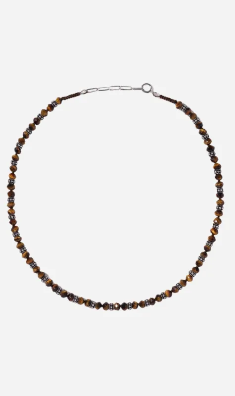 Tityaravy | Roky Necklace - Tigers Eye sold by Sisters & Co
