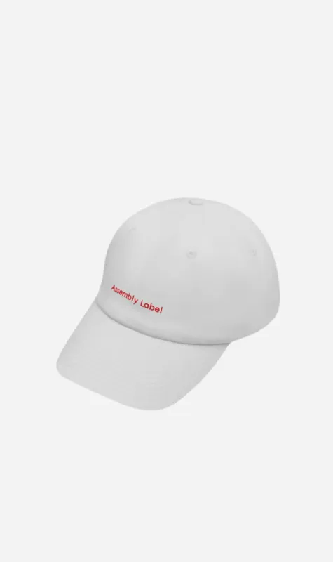 Assembly Label | Atelier Logo Cap - Chilli/Ecru sold by Sisters & Co
