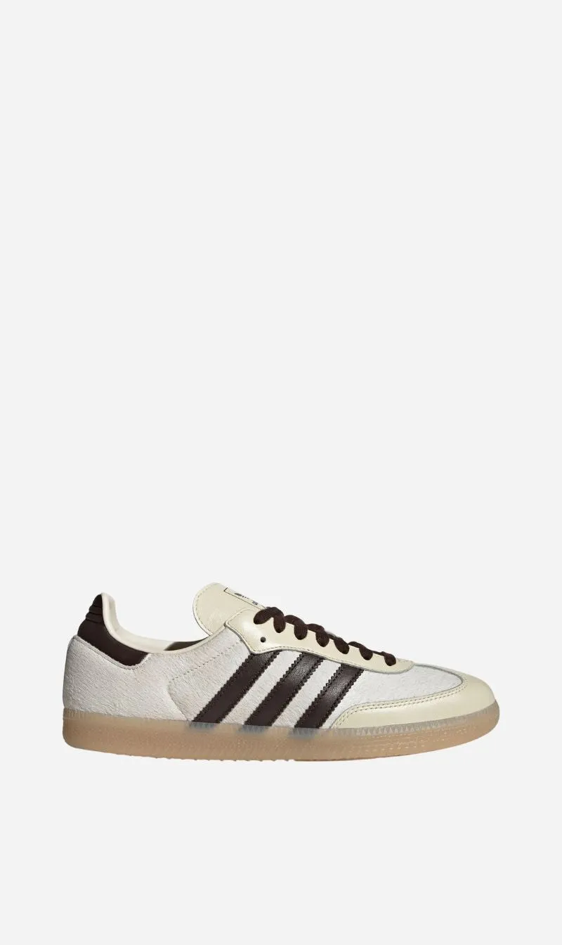 Adidas | Samba OG - Cream White / Mystery Brown / Gum sold by Sisters & Co