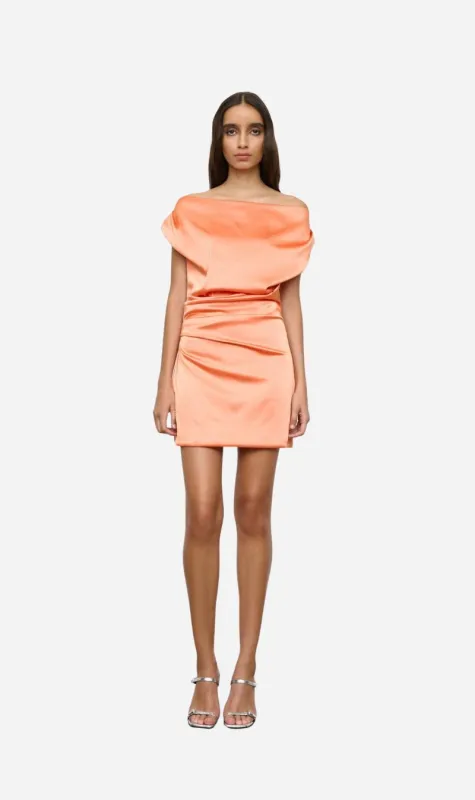 One Of Others | Rhode Mini Dress - Tangerine sold by Sisters & Co