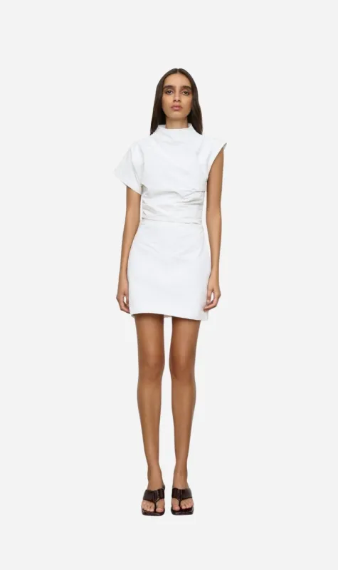 One Of Others | Inka Mini Dress - White sold by Sisters & Co